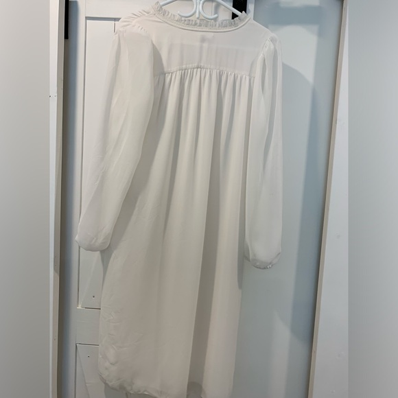 Aritzia Wilfred Molly Midi Dress (M) - Light Birch - Picture 3 of 7